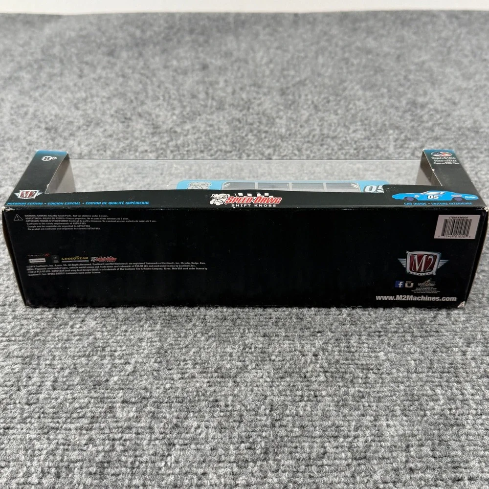 M2 Machines Auto-Hauler 1:64 Blue Dodge L600 Charger R36 Speed Dawg HEMI